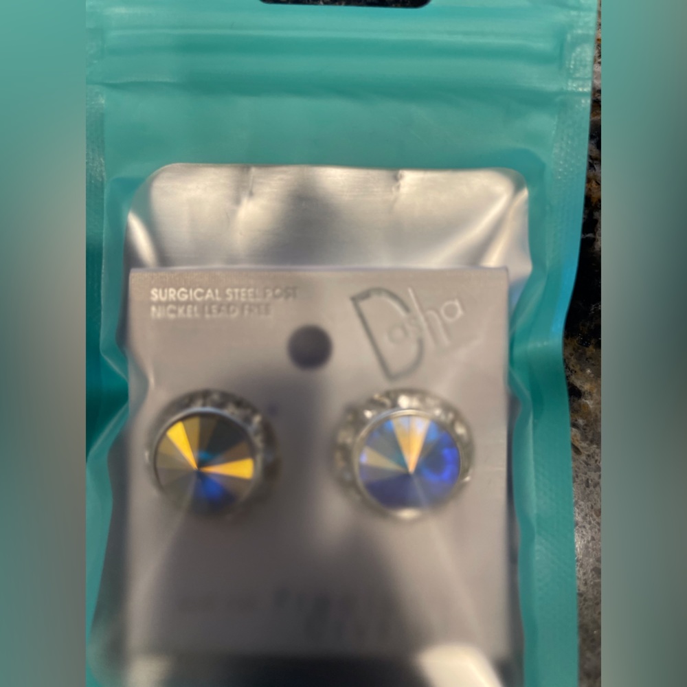 NWT - Dance costume earrings. Surgical Steel posts.
